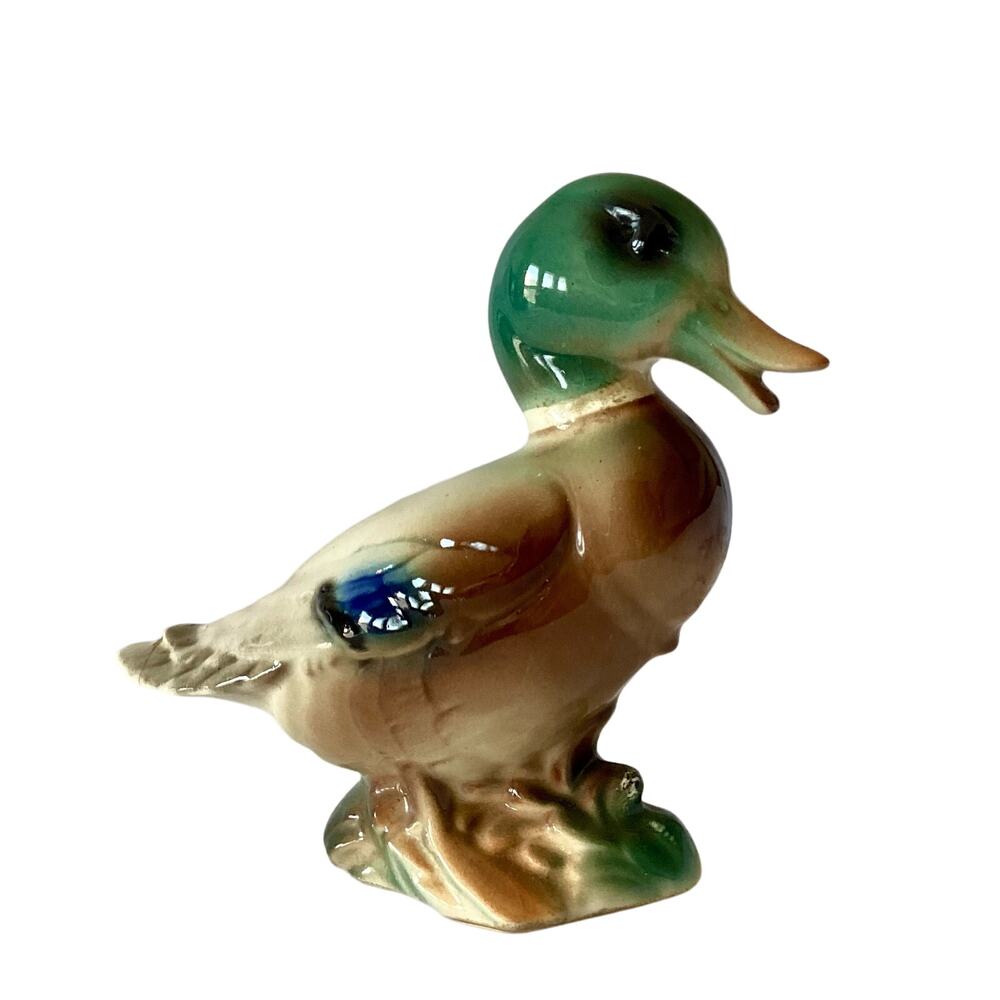 Vintage Royal Copley Mallard Duck Figurine